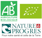 Produits certifiés Agriculture Biologique et Nature & Progrès